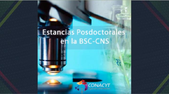 Convocatoria para Estancias Posdoctorales en la BSC-CNS