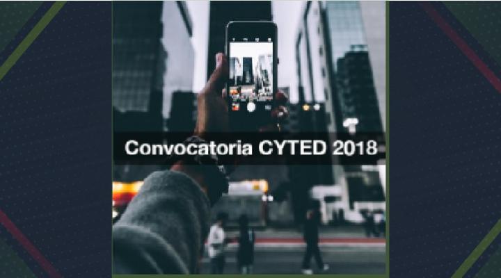 Convocatoria CYTED 2018