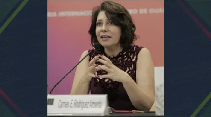 La Dra. Carmen Rodríguez Armenta, Vicerrectora Ejecutiva de la Universidad de Guadalajara