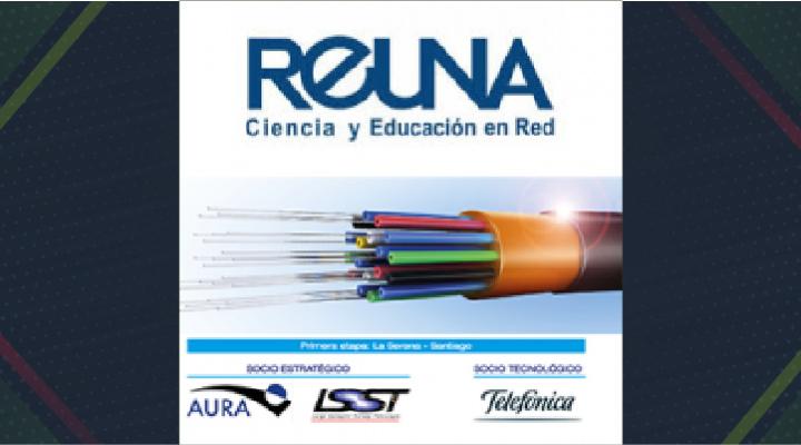 Primer tramo de red troncal de fibra óptica de alta velocidad  para la investigación y educación entre la Serena y Santiago en Chile