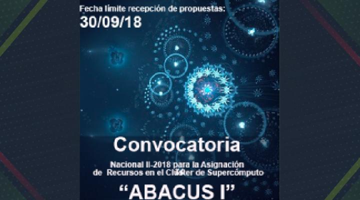 Convocatoria Nacional II-2018, “ABACUS I”