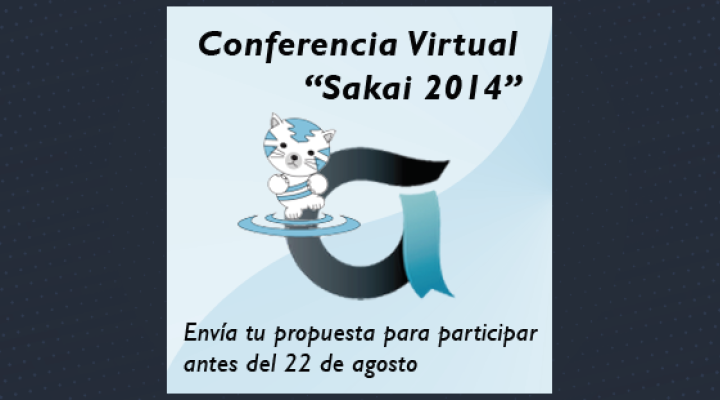 Sakai Virtual Conference el viernes 7 de noviembre de 2014