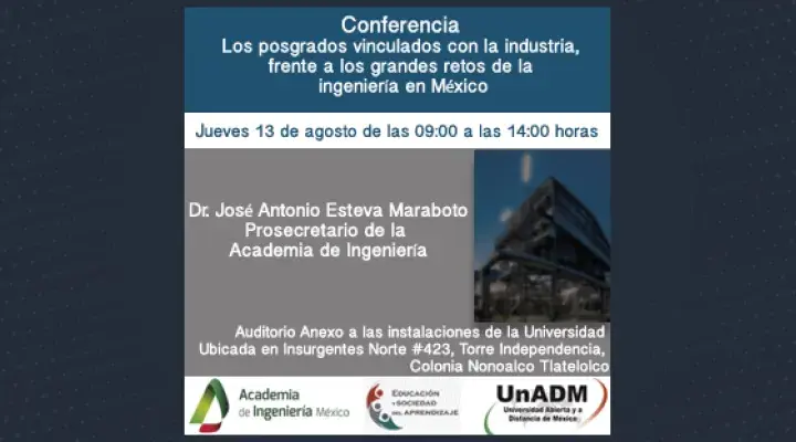 Los posgrados vinculados con la industria, frente a los grandes retos de la ingeniería en México