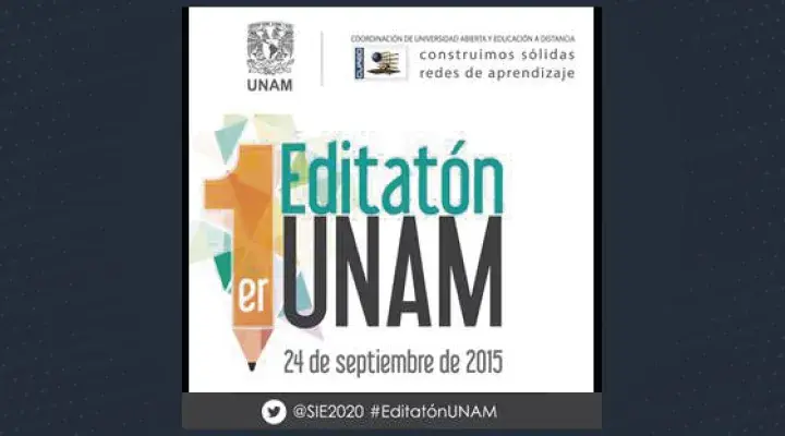 editatón WikiUNAM