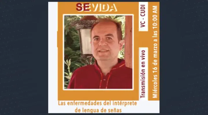 Las enfermedades del intérprete de lengua de señas