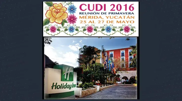 Disponible el registro para la Reunión CUDI Primavera 2016