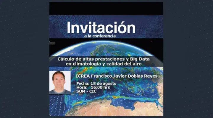Cálculo de altas presentaciones y BIG DATA en climatología y calidad del aire