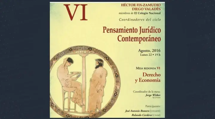 Pensamiento jurídico contemporáneo | Derecho y economía | Mesa redonda VI