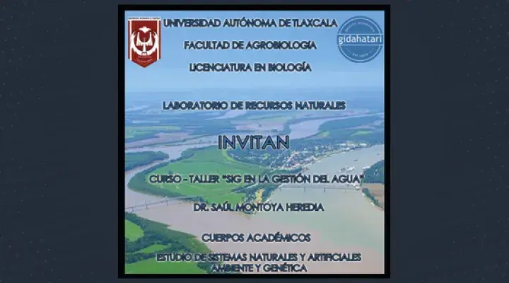Participa en el Curso-Taller “SIG en la Gestión del Agua”