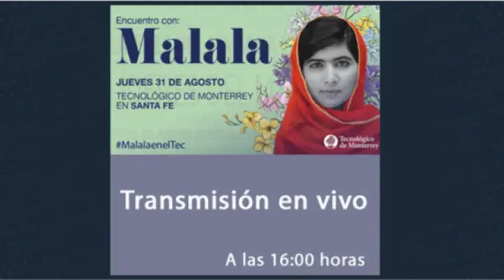 Malala Yousafzai platicará con jóvenes mexicanos