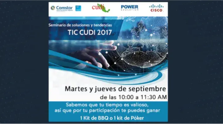 Seminario de soluciones y tendencias TIC CUDI 2017