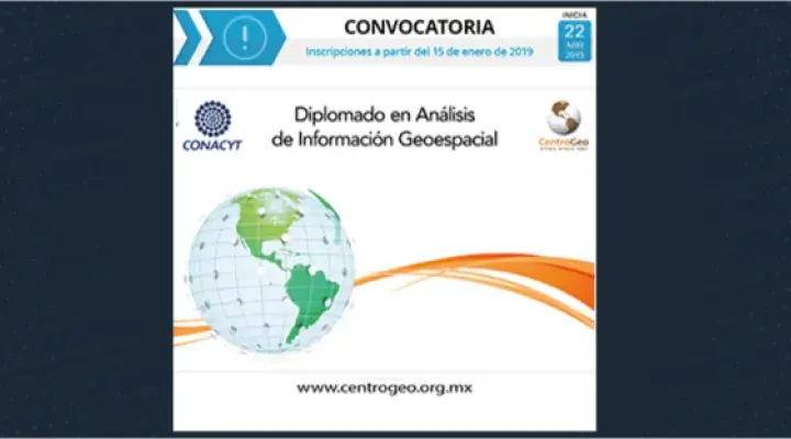 Diplomado en Análisis de Información Geoespacial