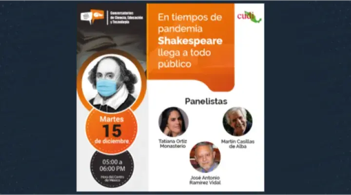 En tiempos de Pandemia, Shakespeare llega a todo público
