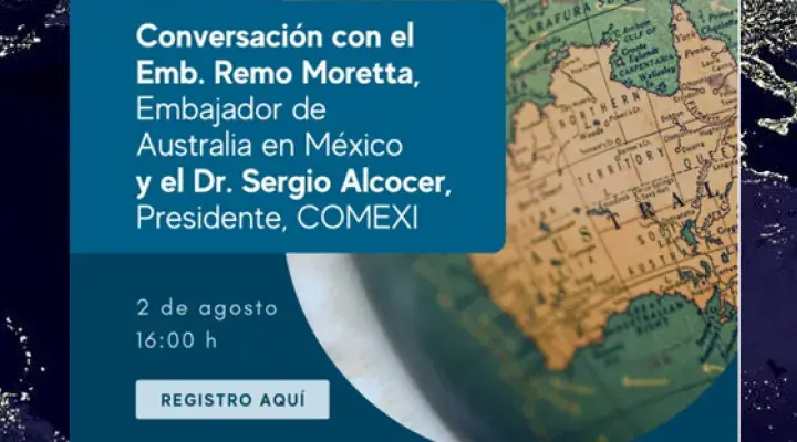 Conversación con el Emb. Remo Moretta y el Dr. Sergio Alcocer