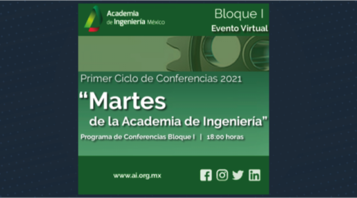 Primer Ciclo de Conferencias 2021 de la Academia de Ingeniería: "Martes de la Academia de Ingeniería"