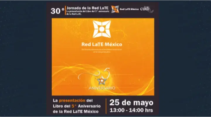 Presentación del libro del 5to. Aniversario de la RedLate México
