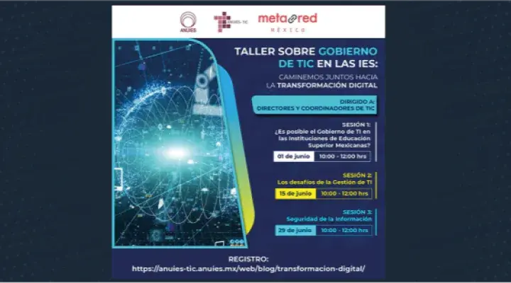 Taller sobre gobierno de TIC en las IES: caminemos juntos hacia la transformación digital