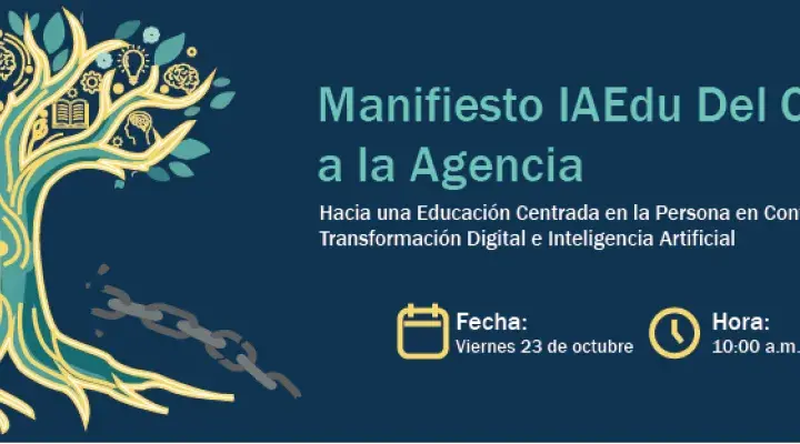 Jornadas MANIFIESTO IAEdu del control a la agencia