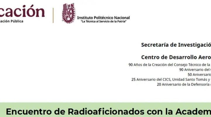 Encuentro de Radioaficionados con la Academia