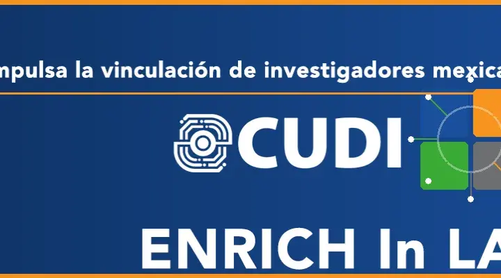 ¡Gran noticia! #CUDI firma un acuerdo de asociación con #ENRICHLAC para fortalecer la cooperación en ciencia, tecnología e innovación entre México y Europa.