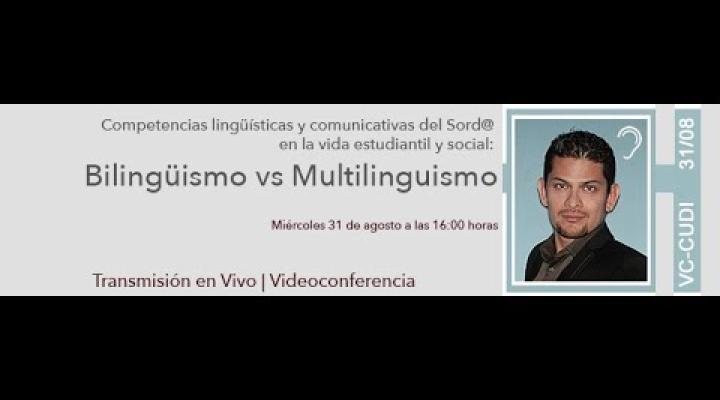 Preview image for the video "Competencias lingüísticas y comunicativas del Sord@ en la vida estudiantil y social".