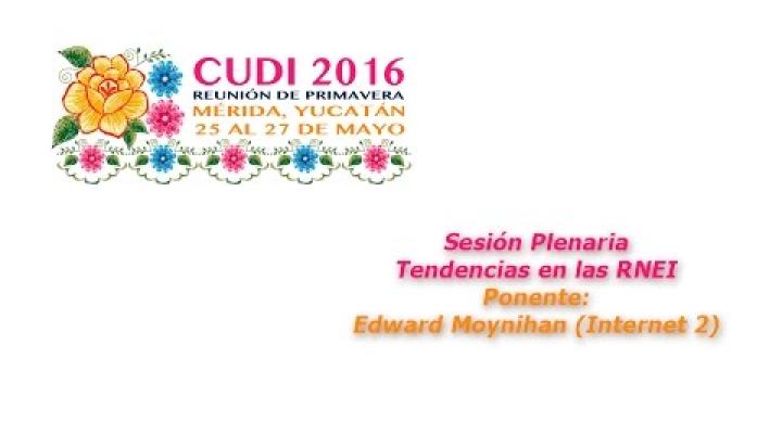 Preview image for the video "#CUDIPrimavera2016 Sesión Plenaria: Tendencias en las RNEI".