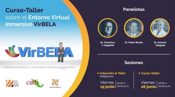 Preview image for the video "Sesión 1 | Entorno Virtual Inmersivo VirBELA | Escuela superior de redes #ESRCUDI".