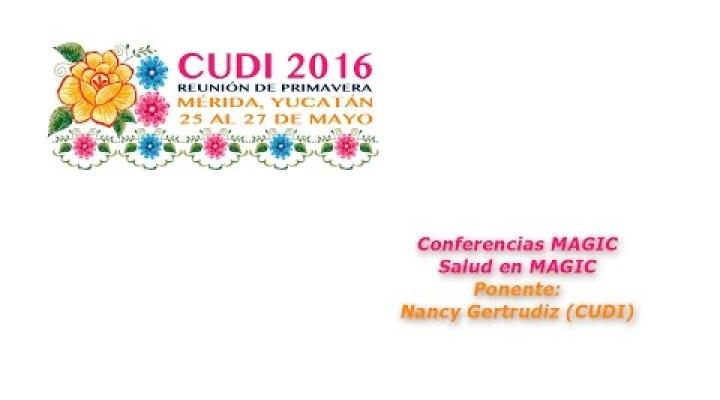 Preview image for the video "#CUDIPrimavera2016 Aplicaciones: Salud en MAGIC".