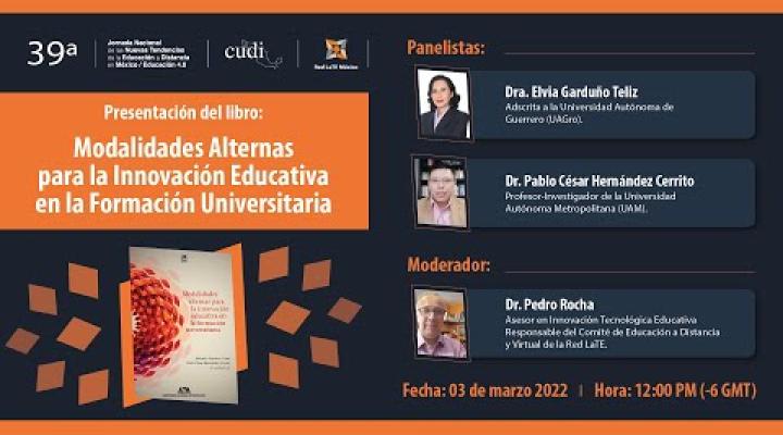 Preview image for the video "Libro | Modalidades Alternas para la Innovación Educativa en la Formación Universitaria".