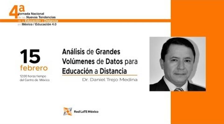 Preview image for the video "#DíaVirtual RedLaTE: Análisis  de grandes volúmenes de datos para educación a distancia".