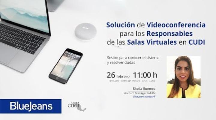 Preview image for the video "#DíaVirtual Solución de Videoconferencia para los Responsables de las Salas Virtuales en CUDI".