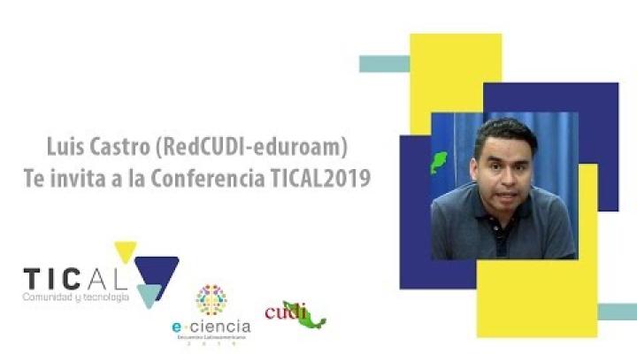 Preview image for the video "#TICAL2019 Luis Castro te invita a la Conferencia TICAL".