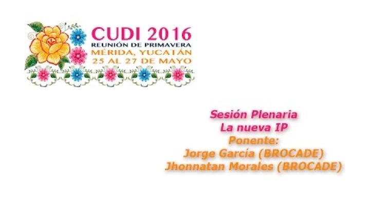 Preview image for the video "#CUDIPrimavera2016 Sesión Plenaria: La nueva IP".