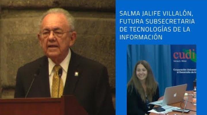 Preview image for the video "Salma Jalife Villalón, futura Subsecretaria de Tecnologías de la Información y Comunicaciones".