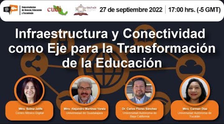 Preview image for the video "Infraestructura y conectividad como eje para la transformación de la educación".