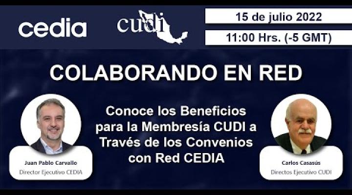 Preview image for the video "Firma de convenios de colaboración de la Red Avanzada Ecuatoriana #CEDIA y la Red Mexicana #RedCUDI".