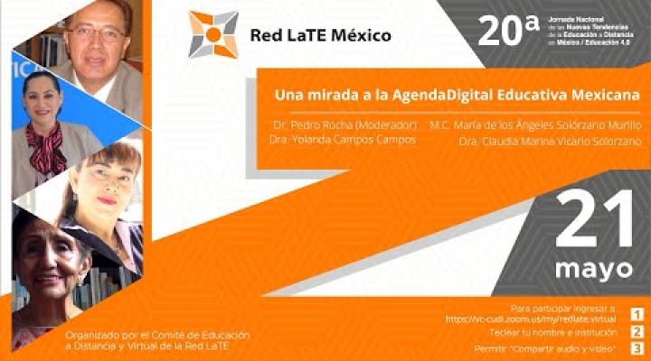 Preview image for the video "Panel: Una mirada a la Agenda Digital Educativa Mexicana | 20a Jornada | #RedLaTEMx".