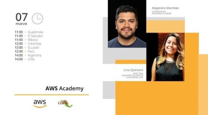 Preview image for the video "#WebinarAWS AWS Academy".