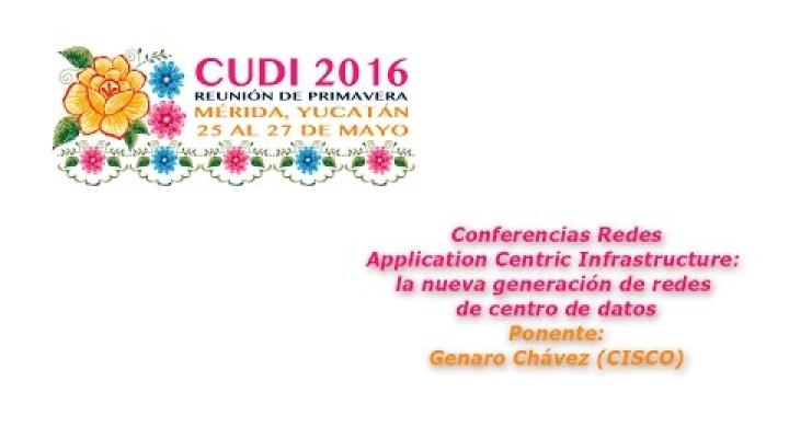Preview image for the video "#CUDIPrimavera2016 Redes: ACI: la nueva generación de redes de centro de datos".