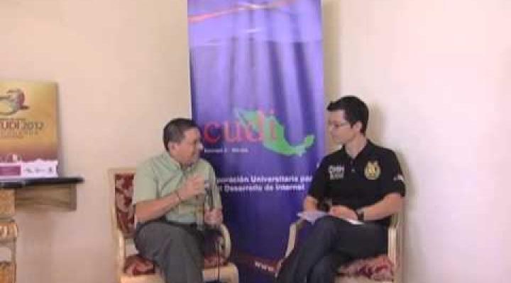 Preview image for the video "Entrevista con Jorge Preciado en la Reunión de Otoño 2012, CUDI".