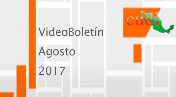 Preview image for the video "VideoBoletín Agosto 2017".