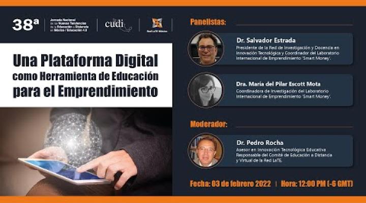 Preview image for the video "Una Plataforma Digital como Herramienta de Educación Integral para el Emprendimiento".