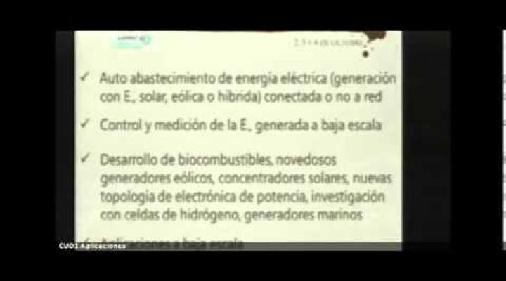 Preview image for the video "La Red CUDI como Impulsora y Difusora de Proyectos con Energías Renovables".