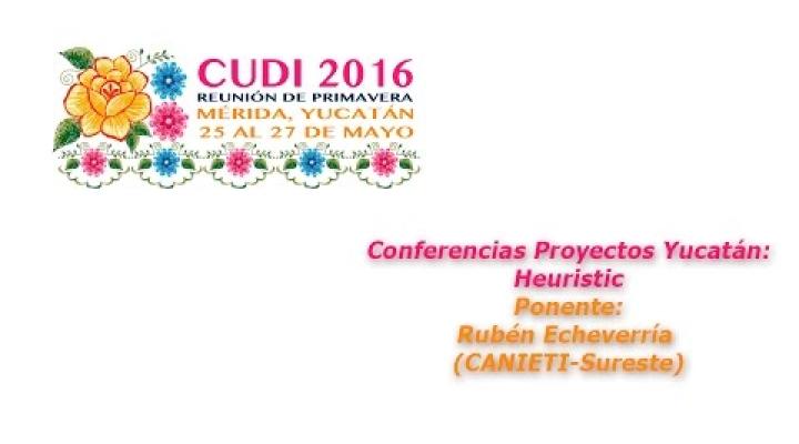 Preview image for the video "#CUDIPrimavera2016 Aplicaciones: Heuristic".