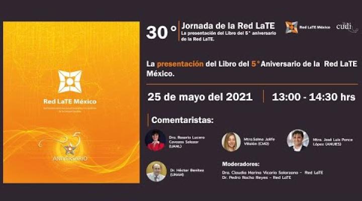 Preview image for the video "Presentación del libro "5to. Aniversario de la RedLate México"".