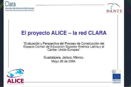 Lanzamiento oficial de ALICE2 y la segunda versión de RedCLARA