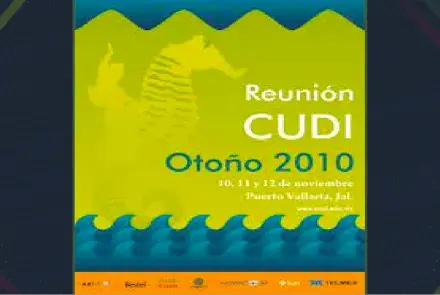 La reunión de CUDI otoño 2010, se realizará el 13, 14 y 15 de octubre