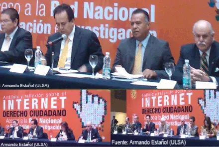 Mesa de Reflexión " Internet como Derecho Ciudadano y Acceso a la Red Nacional de Educación e Investigación" (RNEI)