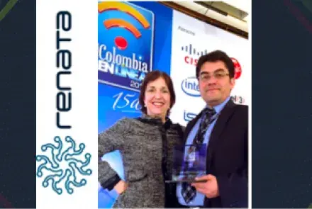 RENATA, tres veces ganadora de Premio Colombia en Línea a Mejor Sitio Web de Investigación de Colombia 