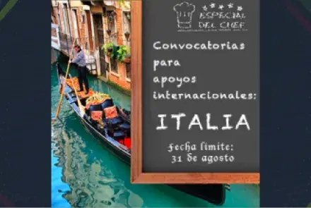 Convocatorias para apoyos internacionales